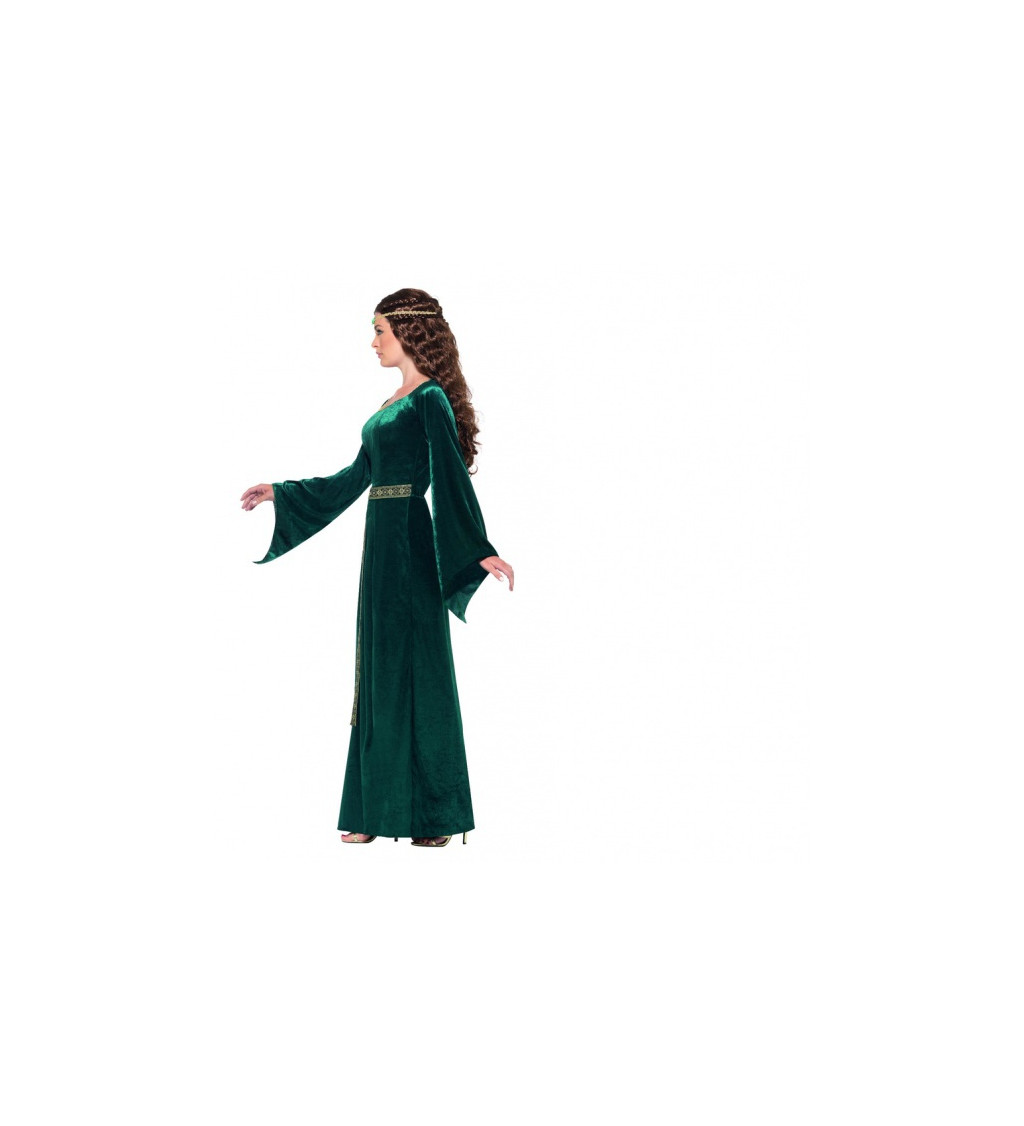 Středověký kostým Zelená dáma
