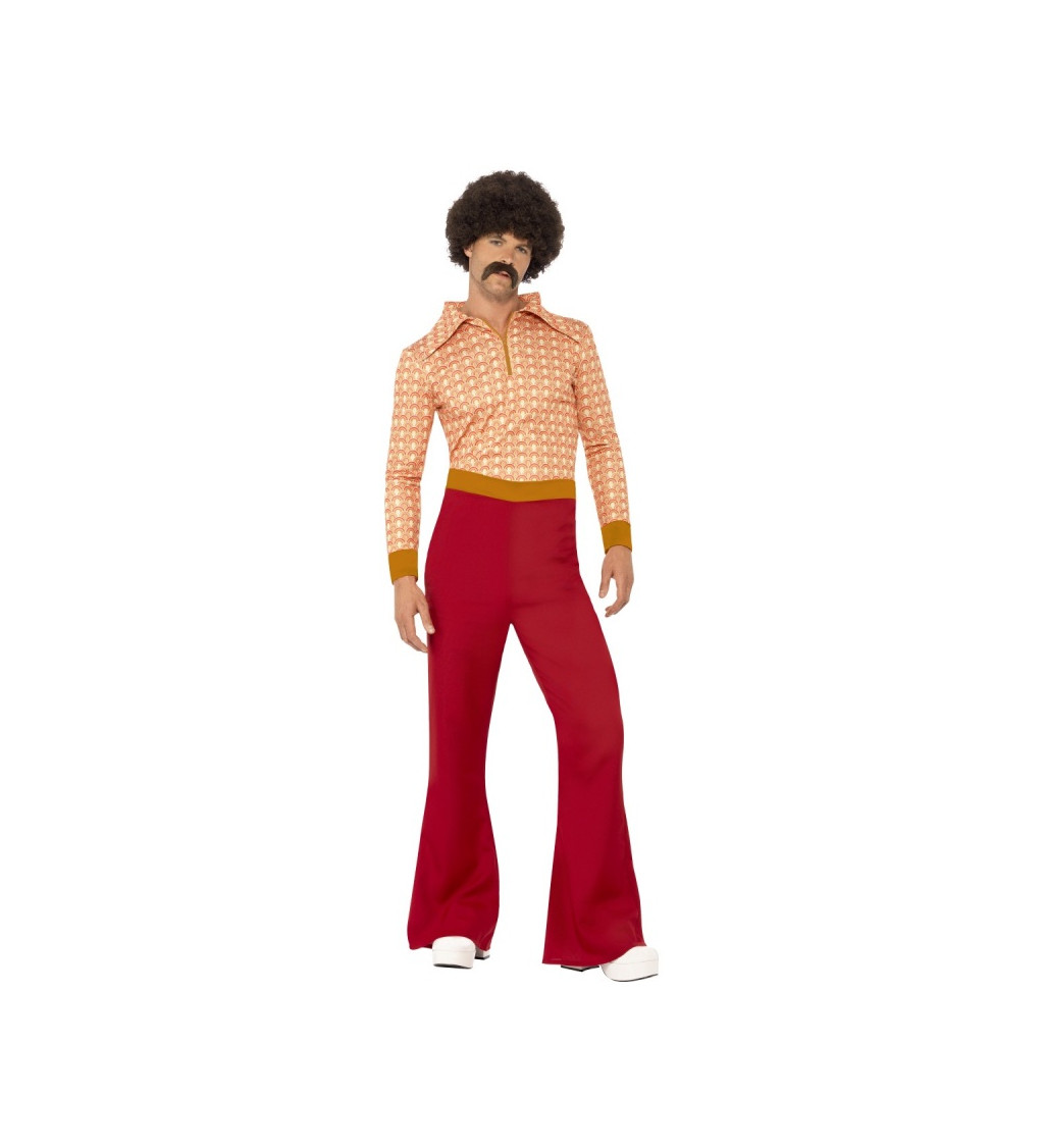 Kostým pro muže - 70. léta overal