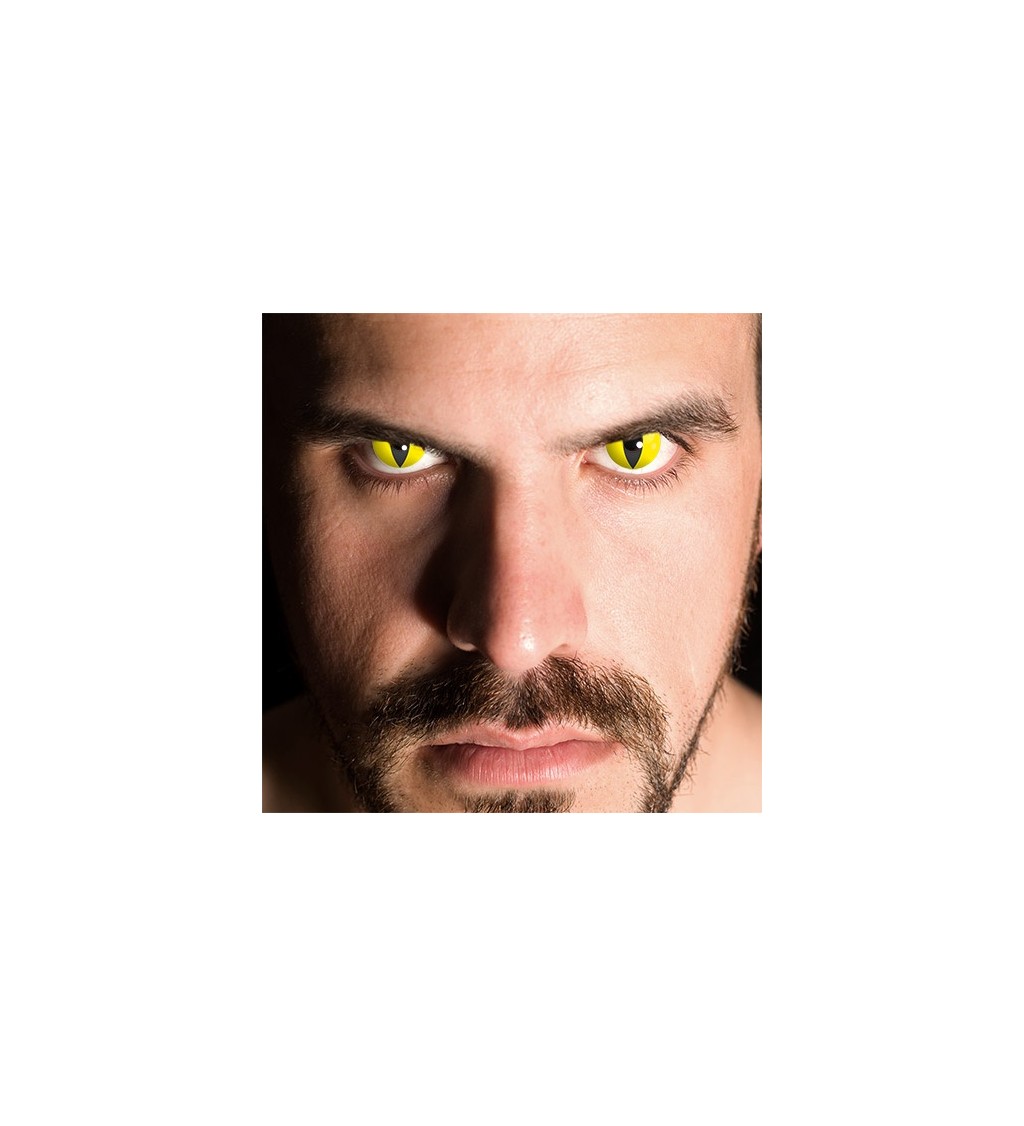 Kontaktní čočky do očí - Kočičí oči