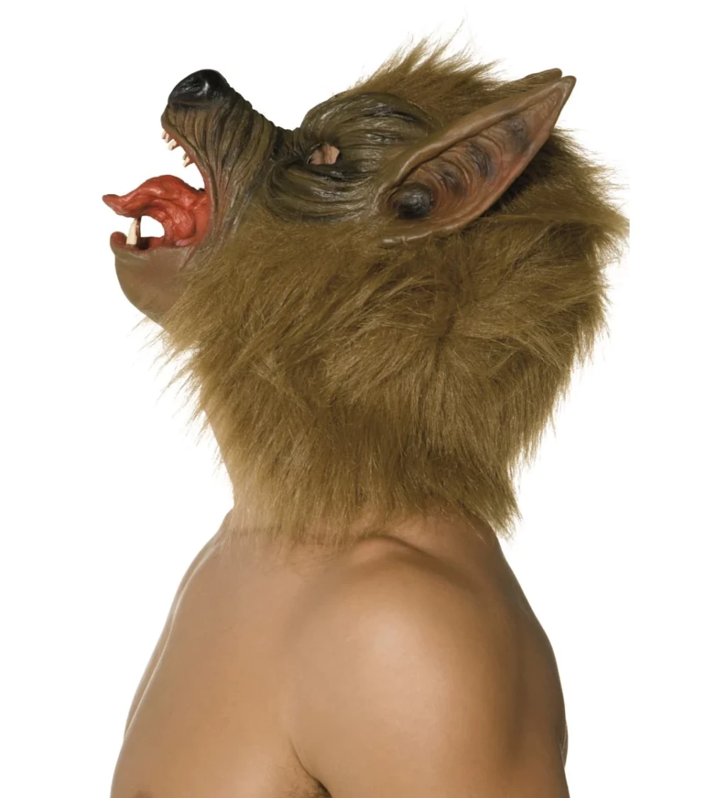 Maska - Vlkodlak hnědý