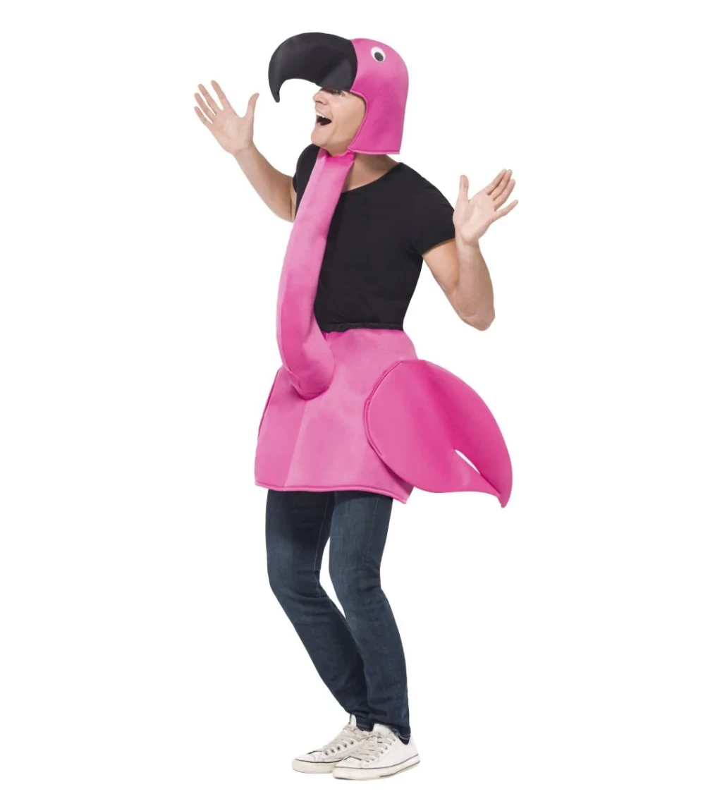Kostým Unisex - Plameňák