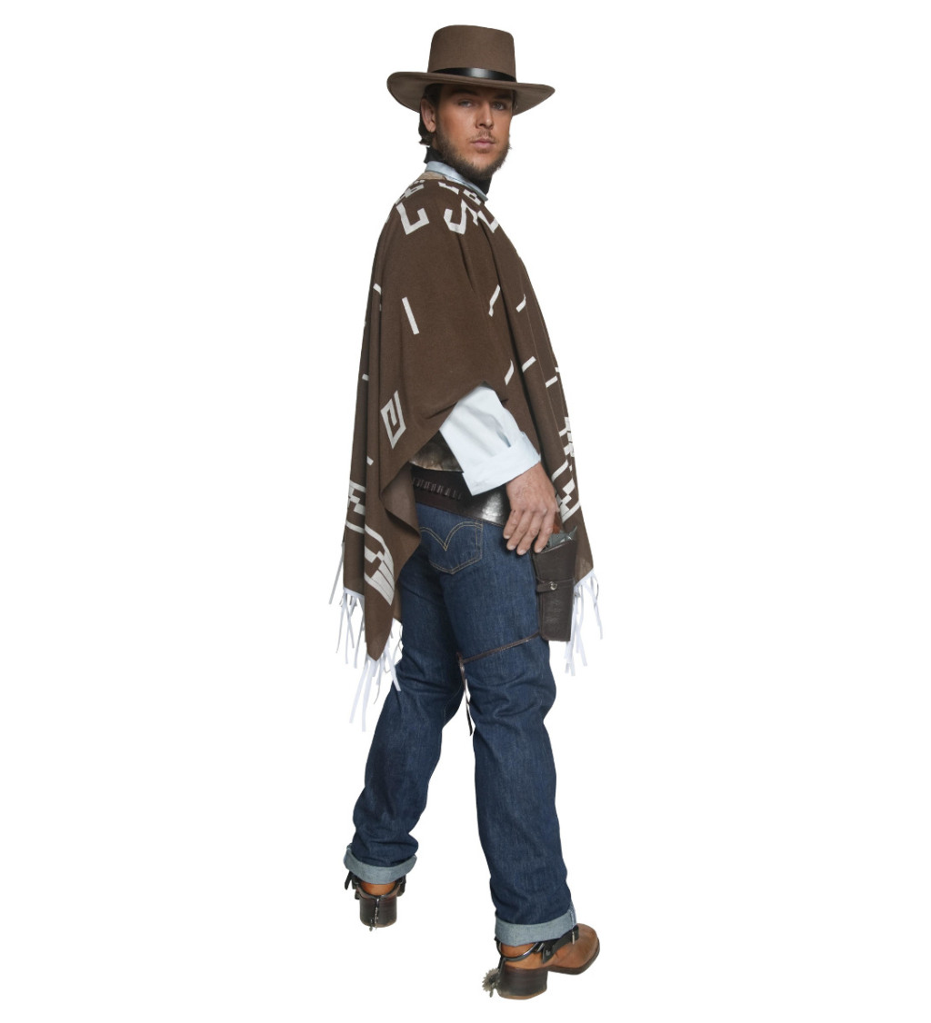 Kostým pro muže - Kovboj s ponchem