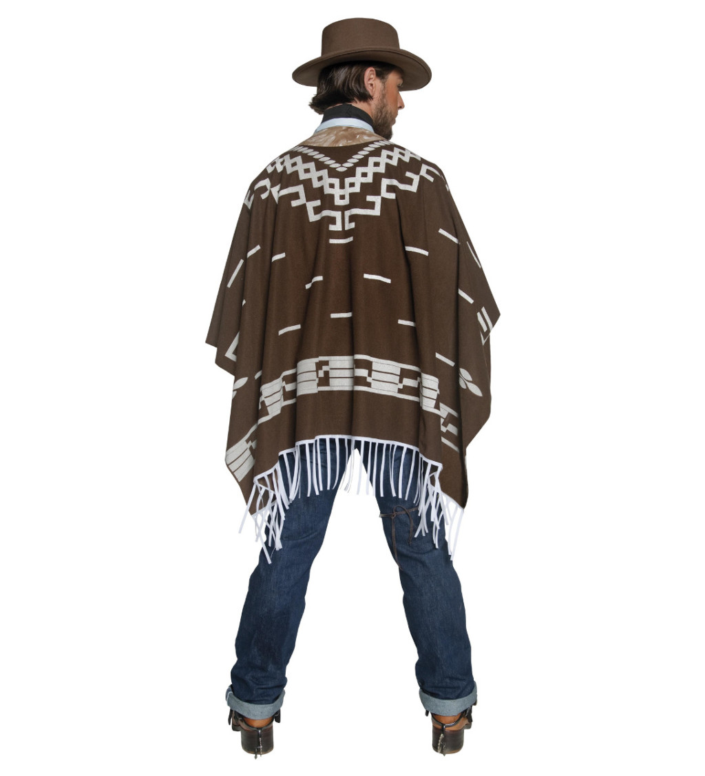 Kostým pro muže - Kovboj s ponchem