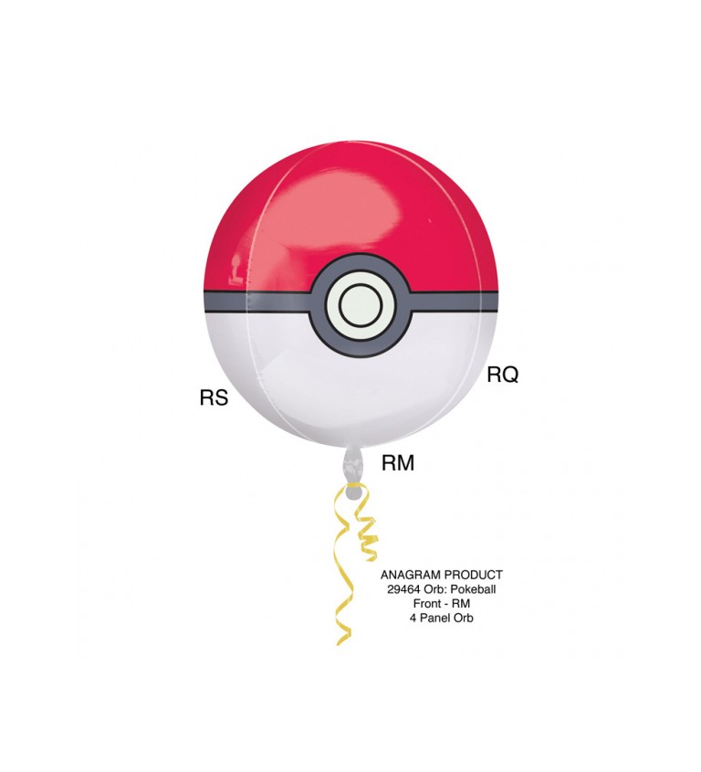 Fóliový balónek Pokémon